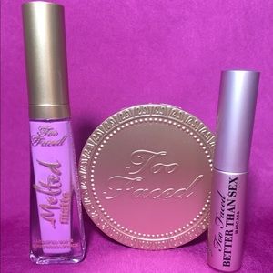 Too Faced Bundle Of 3 Face, Lip & Eye